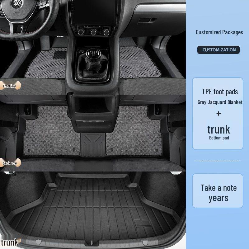 Volkswagen Sagitar Floor Mats & Door Sill Body Kit for Car Interior Style