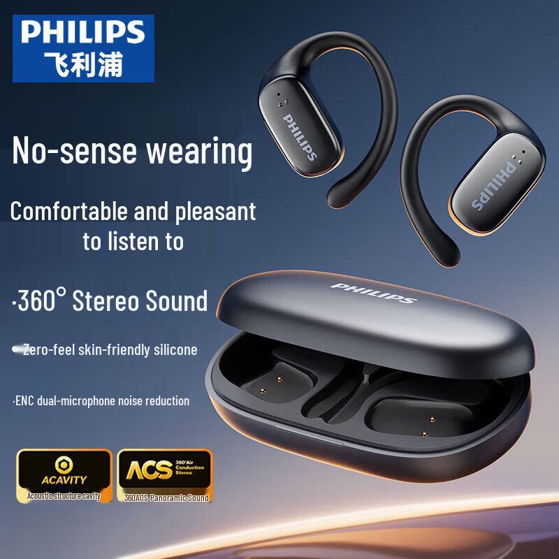 

Philips TAT3708 Bone Conduction Sport Headphones