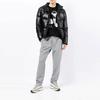 Armani Exchange Solid Color Logo Patch Zip Up Warm Stand Collar Down Jacket Men Outerwear Black 8NZBP2-ZNYNZ-1200