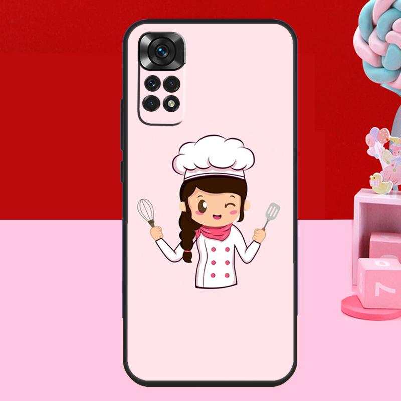 Cooking Chef Case For Xiaomi Redmi Note 11 10 12 13 14 15 Pro Plus Redmi 15 C 14C 10C 12C 13C Soft Cover