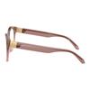 Versace Temple Logo Design Acetate Round Optical Glasses Women's Brown 58012299 VE3384 5435-Brown 53