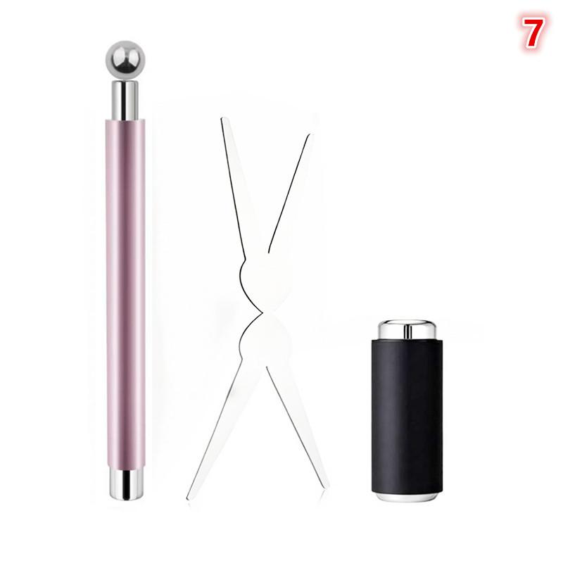 Cat Eye Nail Magnet Tool Set, French Tips Cat Eye Heart Magnets Nail Magnet Stick Cat Eye Gel Polish Magnets Tools Manicure