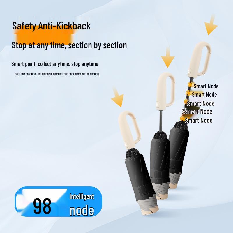 Automatic Reverse Fold Umbrella - Dual Use, Sun & Rain UV Protection, Ideal for Corporate Gifts and Advertising.