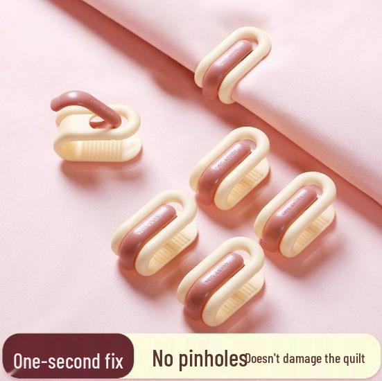 

Needle-Free Quilt and Comforter Corner Fixer - Anti-Slip & Safe