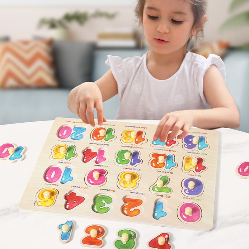 Baby 3D Wooden Puzzles Board Cartoon Animal Traffic Wood Puzzle Toys Cognitive Matching Grip Board Game Educational Toys Gifts