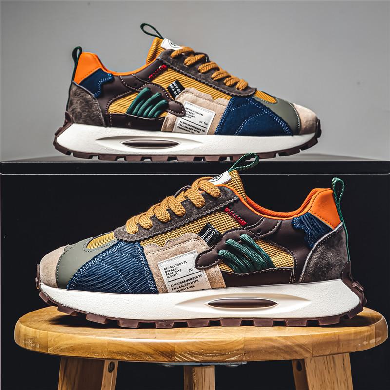 

Trendy Men s Casual Running Shoes 2025 New Quality Sneakers for Mens Mesh Outdoor Tennis Training Shoes Tenis Masculino 44 зеленые хаки