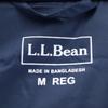 L.L.BEAN Down Coat M Navy Hood Women Used