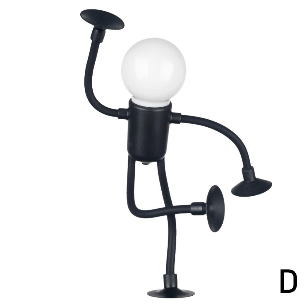 

Изменяемая форма Забавный Спортсмен Ночной Светильник Универсальная Лампа Творческий Веселый Причудливый Кнопка Батарейка Настольная Лампа Украшение Вакуумный Присоска серый белый