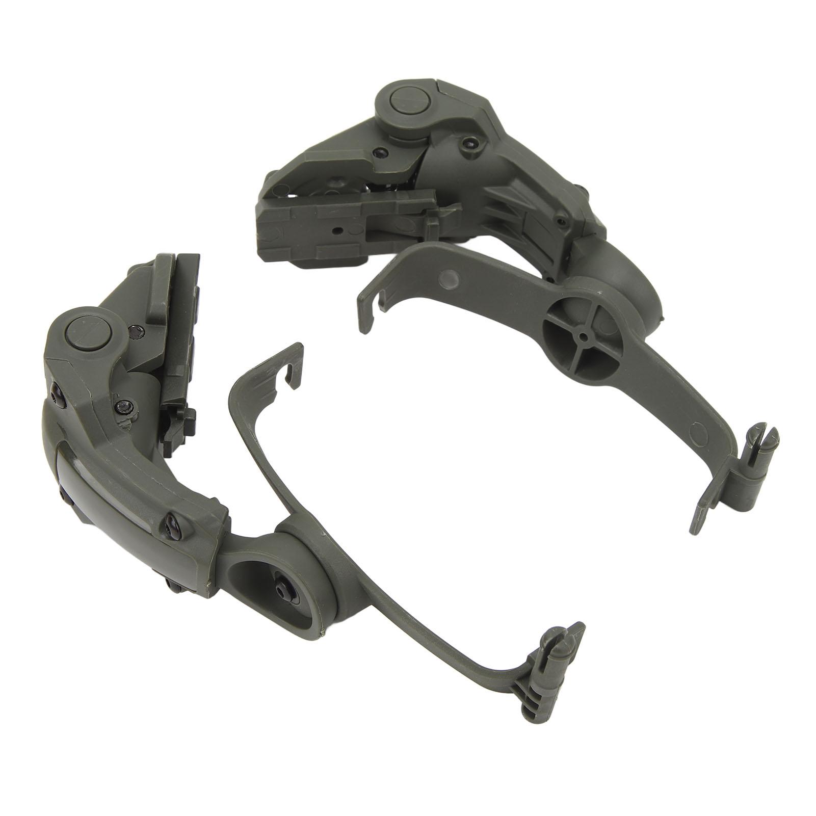 

Аксессуары Адаптер рельсы ARC Многоугольное вращение Адаптер рельсы шлема Крепление для наушников Зеленый