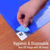 30pcs Anti Bacterial Peel Off Sticky Floor Door Mat Dust Remover Pads (S)