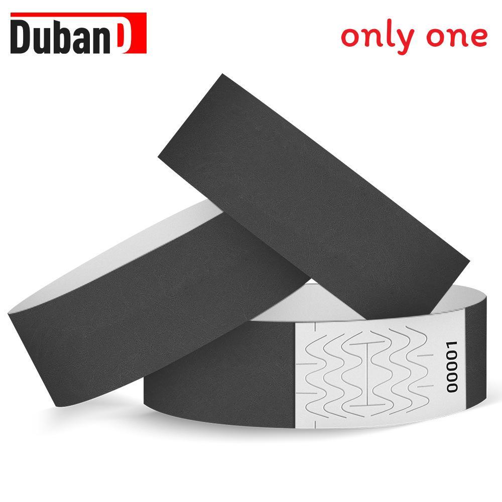 Waterproof Dupont Paper Wristbands With Uv Printing For Childrens Playground And Pool Access