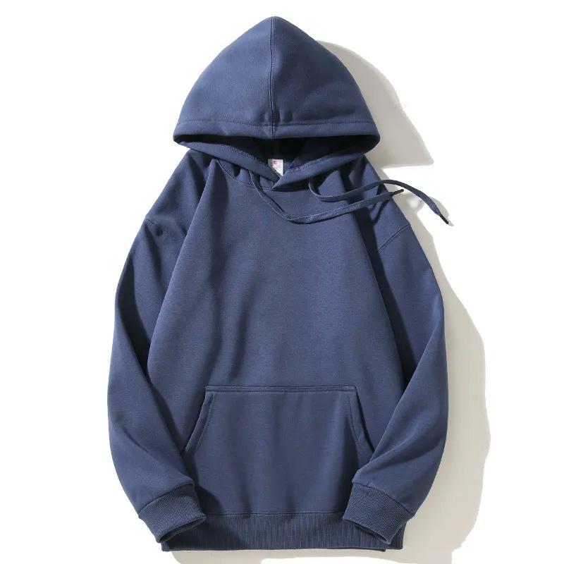 Sweatshirt für Damen Baumwolle Oversize Kapuzenpullover Fleece Verdickt Locker Rundhals Casual Pullover Langarm Oberteil Sweatshirt
