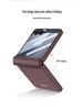 Samsung ZFlip7 Case: Ultra-Thin Foldable Screen Protector with Magnetic Adsorption - Full Coverage, Hard Shell Design.
