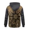 Fashion Print Loose Men's And Women's Long Sleeve Hooded Sweater