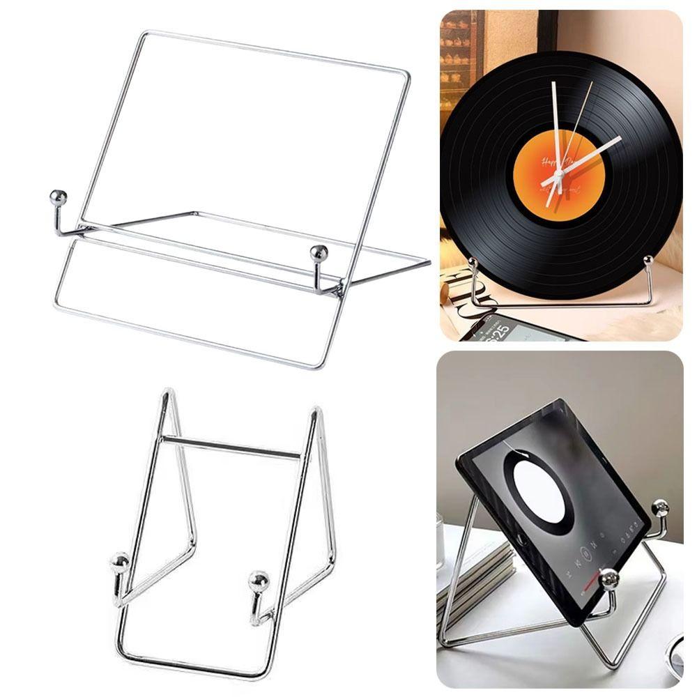 Silver Tablet Stand Metal Lazy Support Frame Creative Phone Support