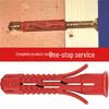 German Hilti Nylon Expansion Tube with Screws - Universal Anchor for Lightweight Brick, HUD 6810