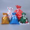 Weihnachts-Süßigkeitstüten mit Santa- & Schneeflocken-Designs, Geschenktasche für Feiertagsleckereien, festliche Partygeschenke und Neujahrs-Glückstüte