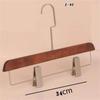 5PCS Wooden Coat Hanger Hooks Solid Wood Skid Proof Clothing Hanger For Adults And Men Store Coat Rack Hanger Rack