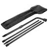 Jack Lug Wrench Spare Tire Nut Wrench Spare Tire Jack Lug Nut Wrench Handle Kit for 350 450 550 2008‑2016 Jack Lug Nut Wrench