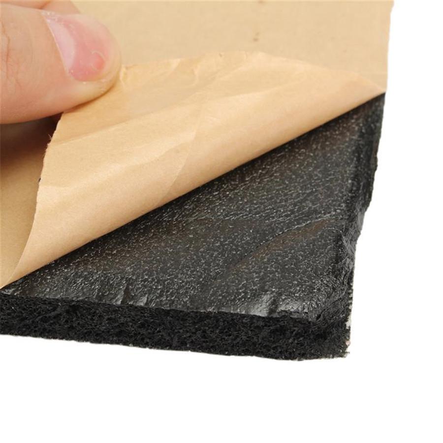 6Pc Car Home Sound Absorbing Cotton Anti Noise Sponge Foam Cotton Deadening Pads