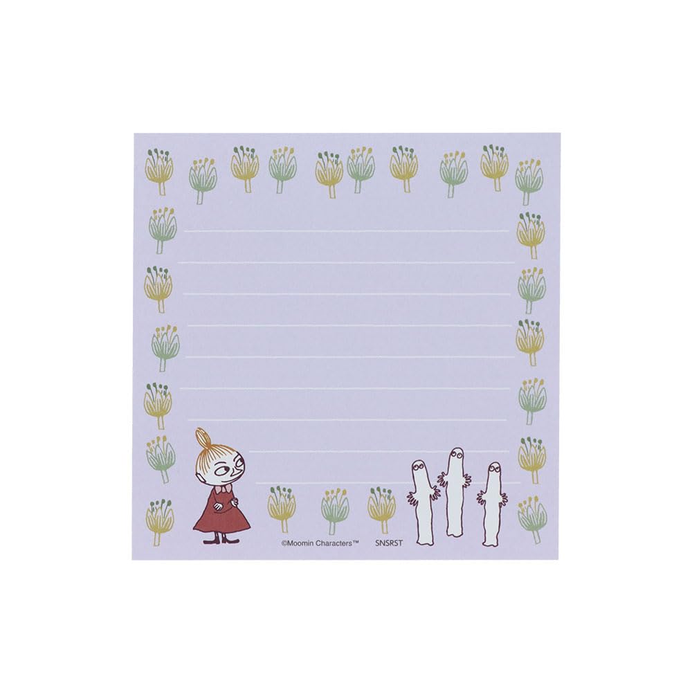 Stationery Moomin Goods Memo Pad Square Little My S2848872 Sun-Star