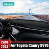For Toyota Camry 70 XV70 2018      Car Dashboard Cover Sun Shade Avoid Light Mat Non-slip Pad Accessories