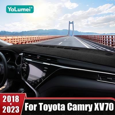 For Toyota Camry 70 XV70 2018 Car Dashboard Cover Sun Shade Avoid Light Mat Non-slip Pad Accessories