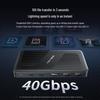 7-Port Thunderbolt Docking Station: PD100W Fast Charging, DP2.0, 4K@60Hz, Triple Screen Display