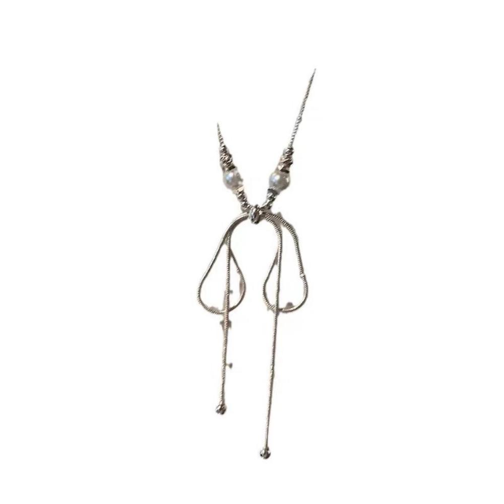Super Fairy Bow Necklace, Light Luxury Temperament, Exquisite Niche Design, Simple and Versatile Necklace