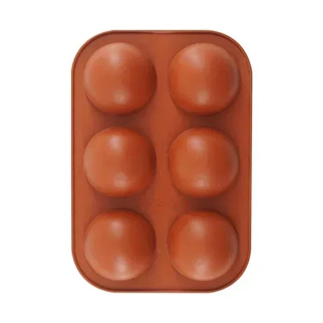 

Полусфера, силиконовая форма для выпечки, 3D формы для выпечки, шоколад, полушар, сфера, форма для кексов, форма для кексов, торт, сделай сам, маффин, кухонный инструмент