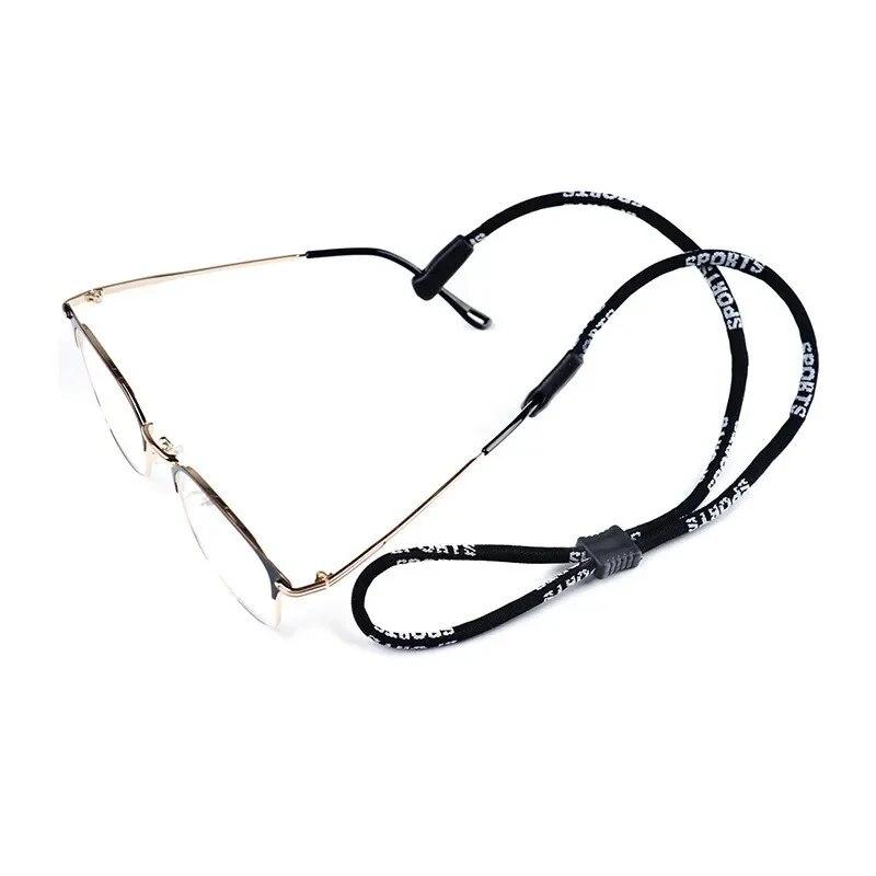 1/4pcs Fashion Sports Non-Slip Glasses Rope Unisex Women Men Chain Neck Holder Eyeglasses Chain Elastic Eyewear Accessories