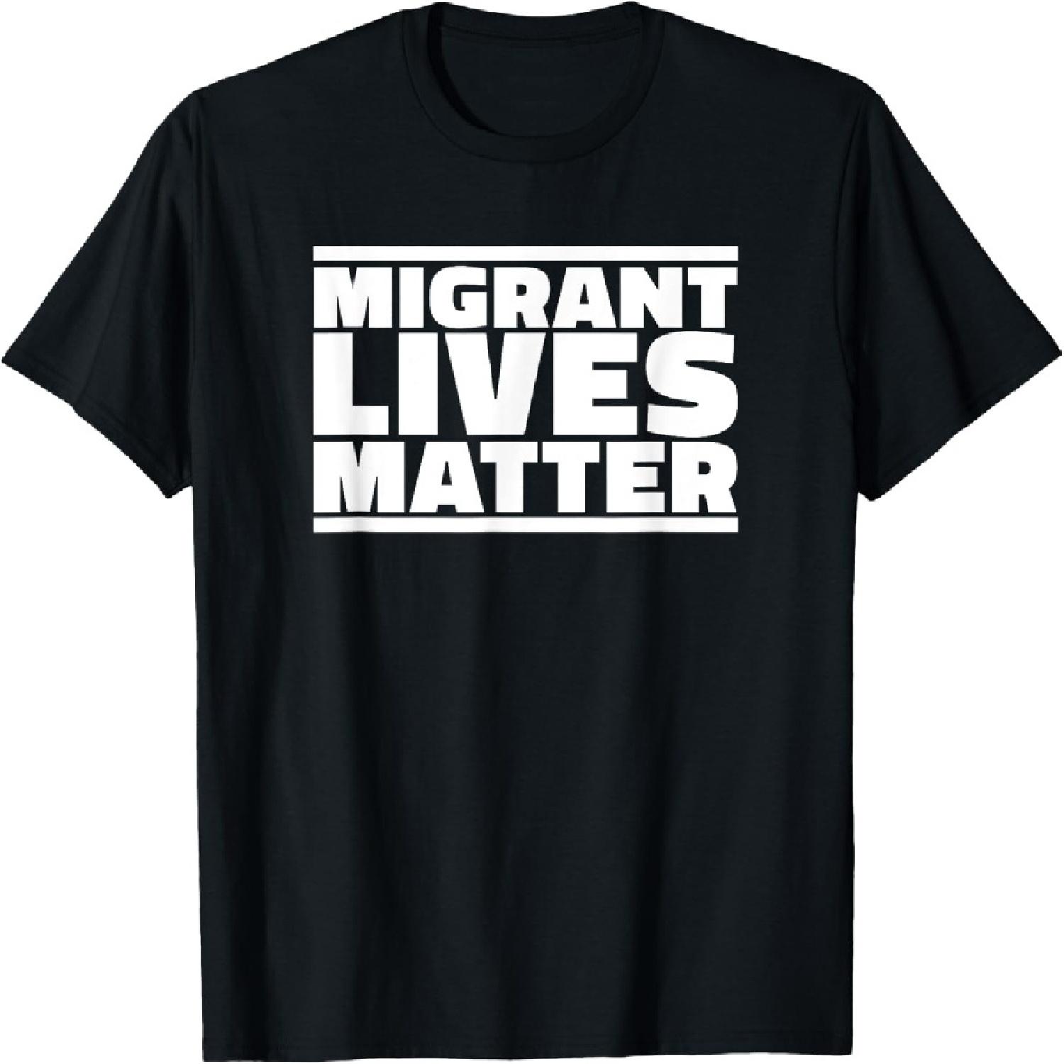 Футболка Migrant Lives Matter Футболка за права иммигрантов XXXXXL разноцветный