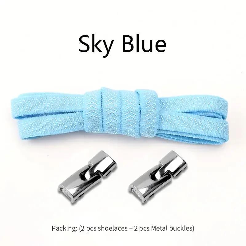 1 Pair Cross Locks Shoelaces for Sneakers Without Ties Elastic Flat Laces Kids Adult No Tie Shoelace Rubber Bands Shoe Laces