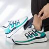 Autumn Couple Sports Shoes Color Matching Men's and Women's Fashion Running Shoes Thick-soled Breathable Casual Shoes