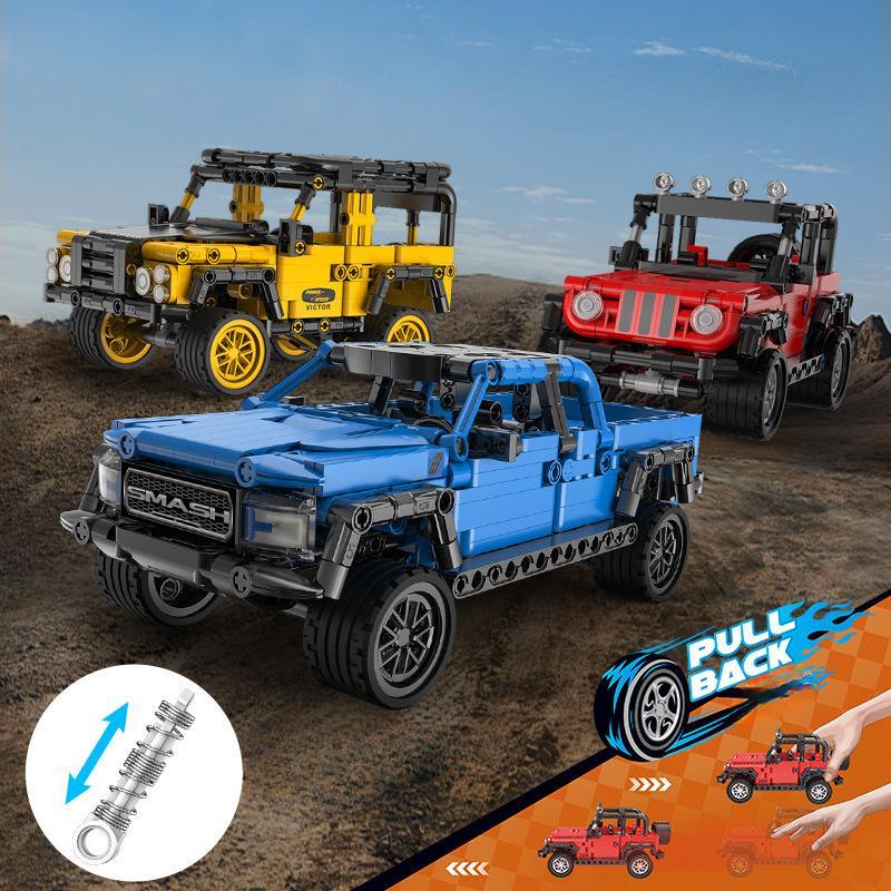 

Обучающая игрушка Smash Off-Roader 1:18 строительных блоков Игрушки Наборы для сборки моделей Игрушки и хобби для детей
