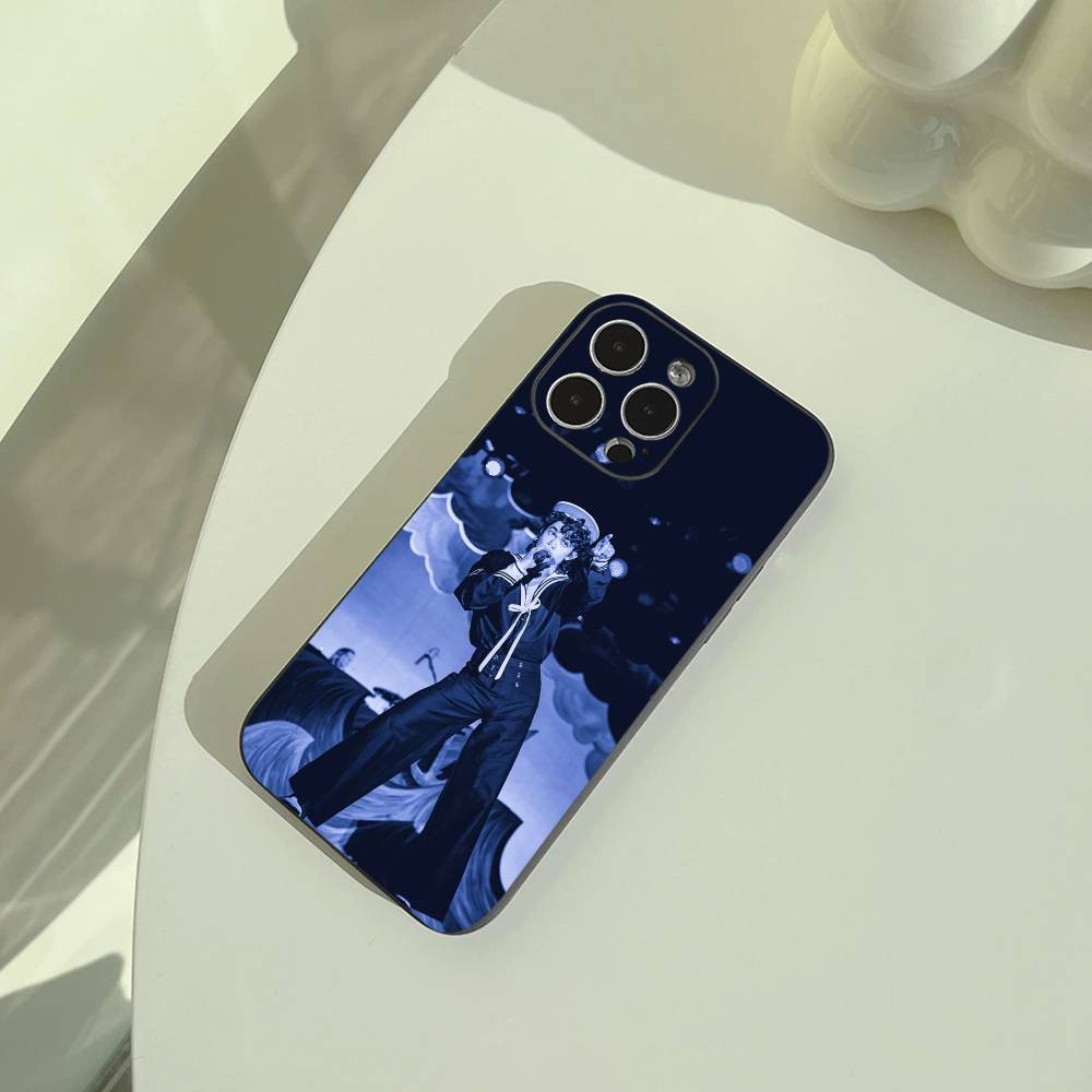 Pop singer-C-Conan-G- Gray Phone Case For iPhone 17,16,15,14,13,12,11 Pro Max,16/15/14Plus,XS Soft Black Cover