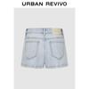 UR Women's Lace-Trim Denim Skort