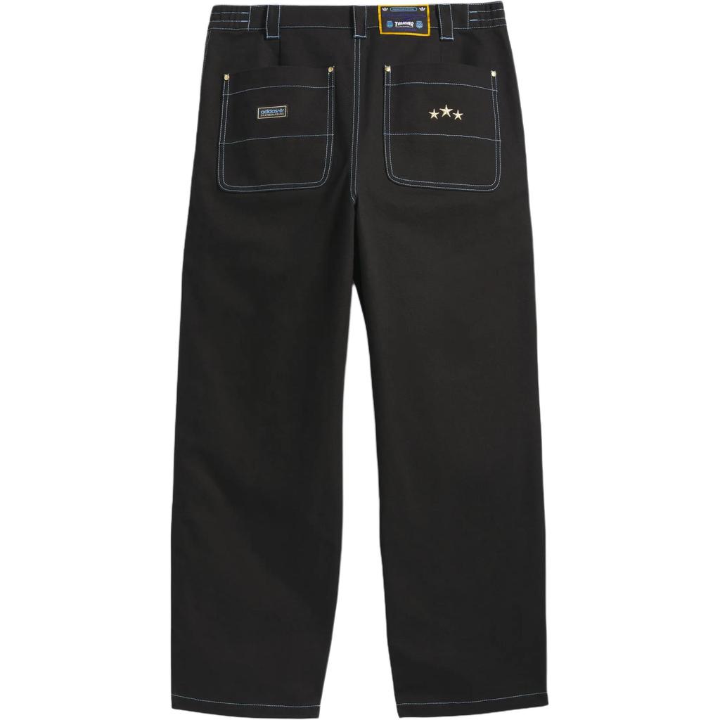 adidas Originals × × Afa Collaboration Skate Style Woven Cotton Casual Mid-Rise Sports Pants Unisex Pants KX4550