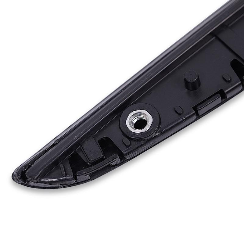 Runmade Pre-facelift Front Bumper Kidney Grille Center Grill Eyelid Black for 2005 2006 2007 2008 BMW E90 3 Series Sedan