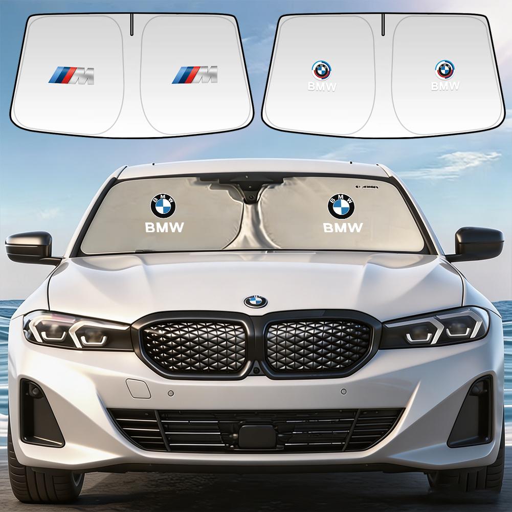 Car Front Windshield Sun Shade Heat Insulation Sun Visor Auto Accessories For BMW E90 G80 M3 G30 M5 F82 F83 F20 F21 G42 F95 F96