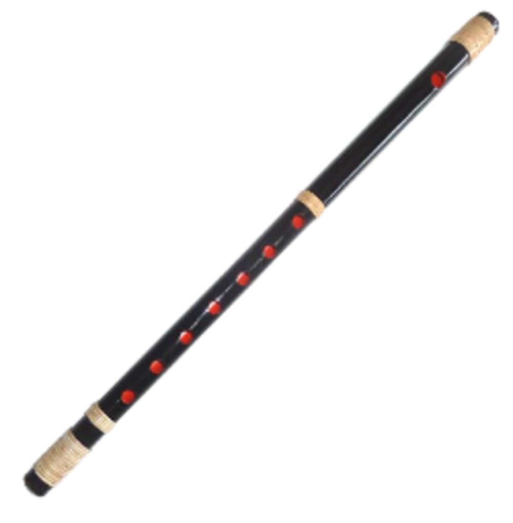 Aomori Nebuta Rattan Cashew Lacquer Shinobue Bamboo Nebuta Festival Music Flute, Wrapped, Finish, (Japanese Flute),