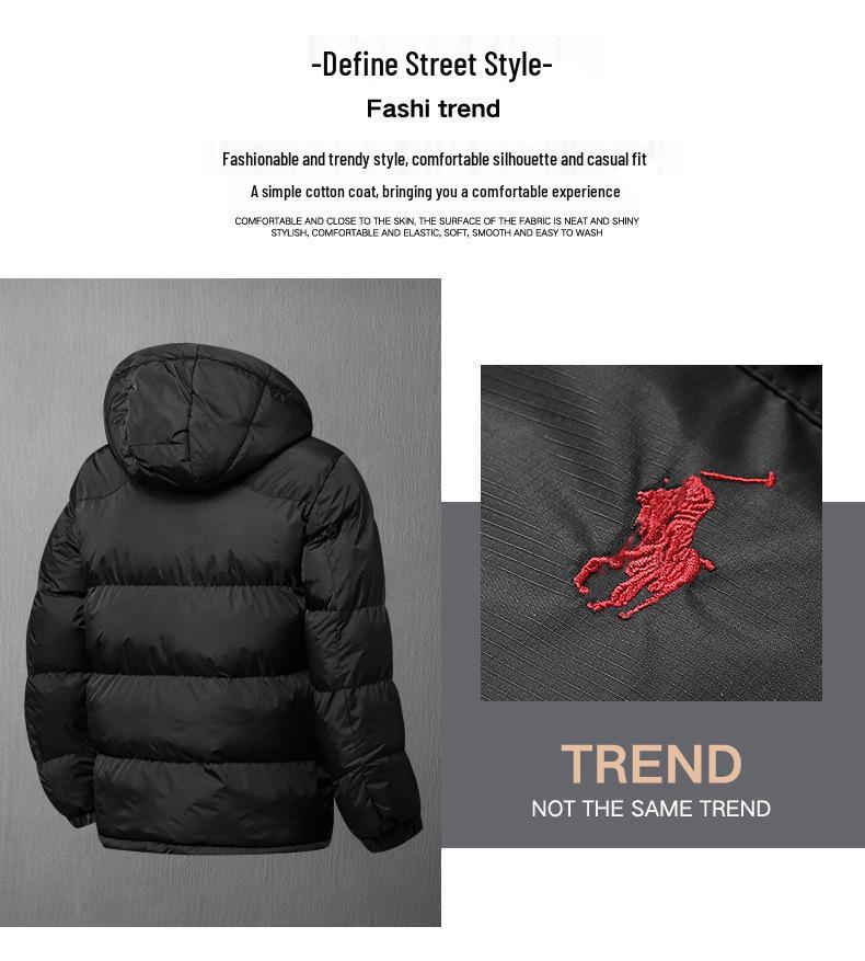 Veste Chaude à Capuche Coupe-vent Unisexe - Version Haute