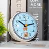 1Pc Mini Suction Cup Wall Clock Bathroom Anti-fog Waterproof Clock Kitchen Bathroom Clock Small Quartz Clock Desk Clock