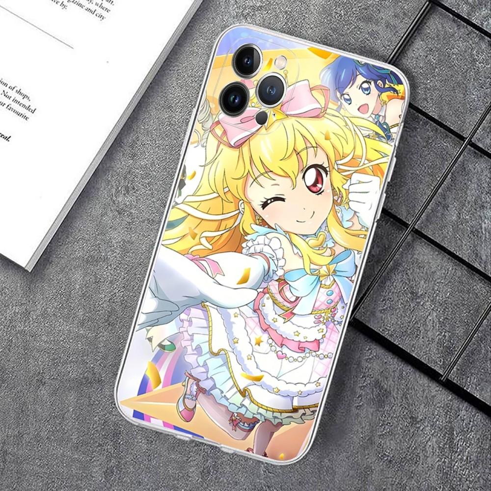 Anime A-aikatsu Phone Case For IPhone 16 15 14 11 12 13 Mini Pro XS Max Cover 6 7 8 Plus X Funda Shell