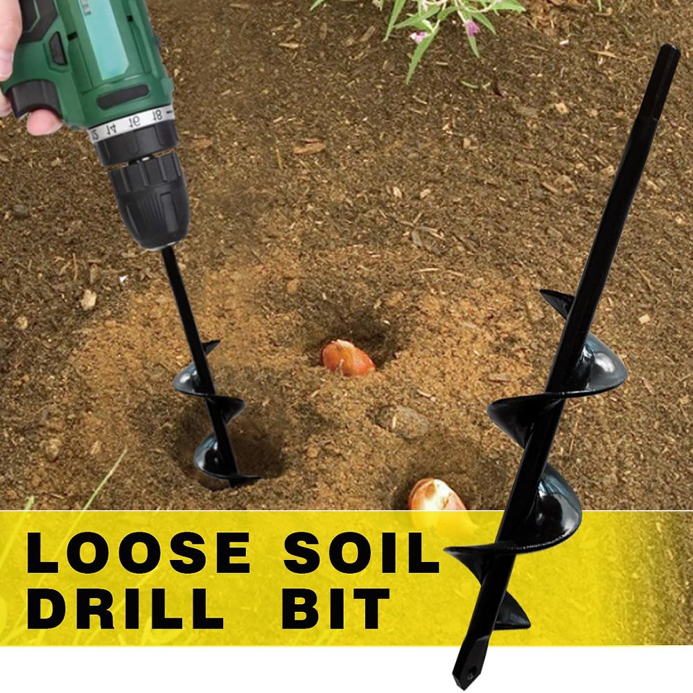 Drill Head For Digging Hole For Garden Planting Farm Agricultural