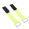 2 szt. Paski mocujące Nylonowe 20x200mm Regulowane Elastyczne Rowerowe Stałe Pasek organizujący Żółty