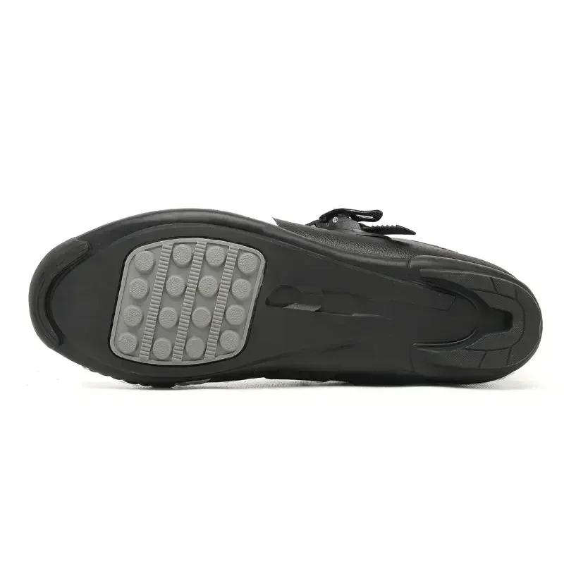 Buty dla miłośników motocykli Nowe buty motocyklowe Męskie antypoślizgowe oddychające trampki Outdoor Riding Leather Ochronne buty