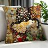 artist Gustav Klimt Cushion Cover Cushion Cover Set Pcs x x x Pillowcase Decorative Sofa Home Decor