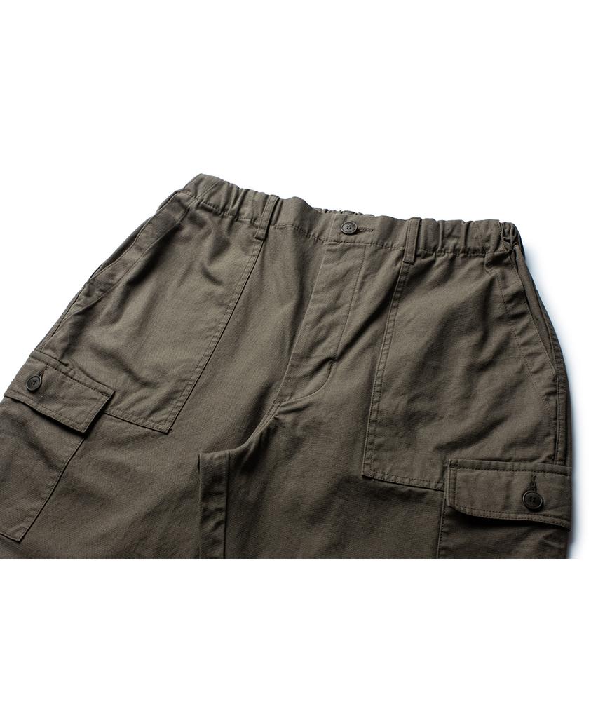 Deoleseukyu Seokia Work Pants [Olive Brown]