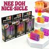 IJsje Vormige Knijp Fidget Speelgoed Stress Angst Verlichting Transparant Langzaam Rijzend Squishy Sensorisch Speelgoed voor Kinderen Volwassenen Bureau Decoratie